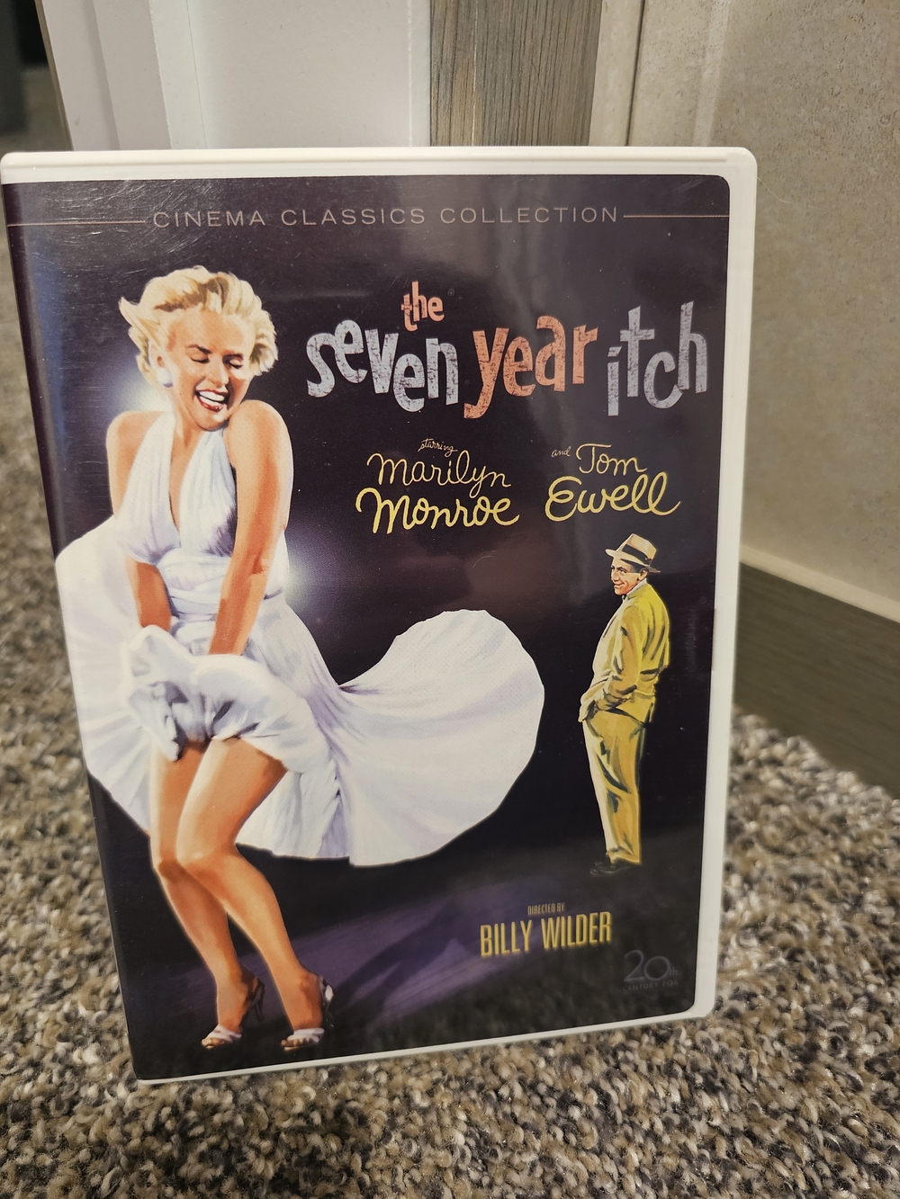 The Seven Year Itch DVD - Marilyn Monroe Artwork
